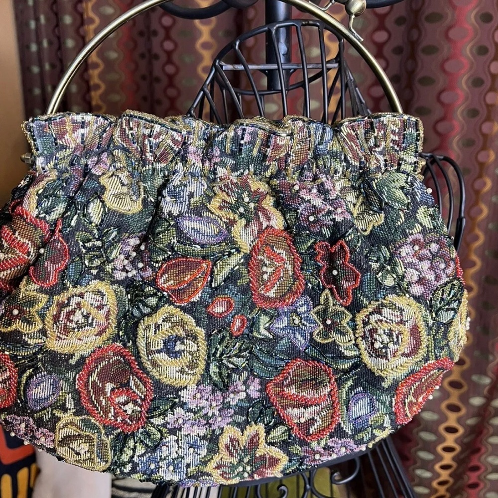 Vintage Tapestry Purse